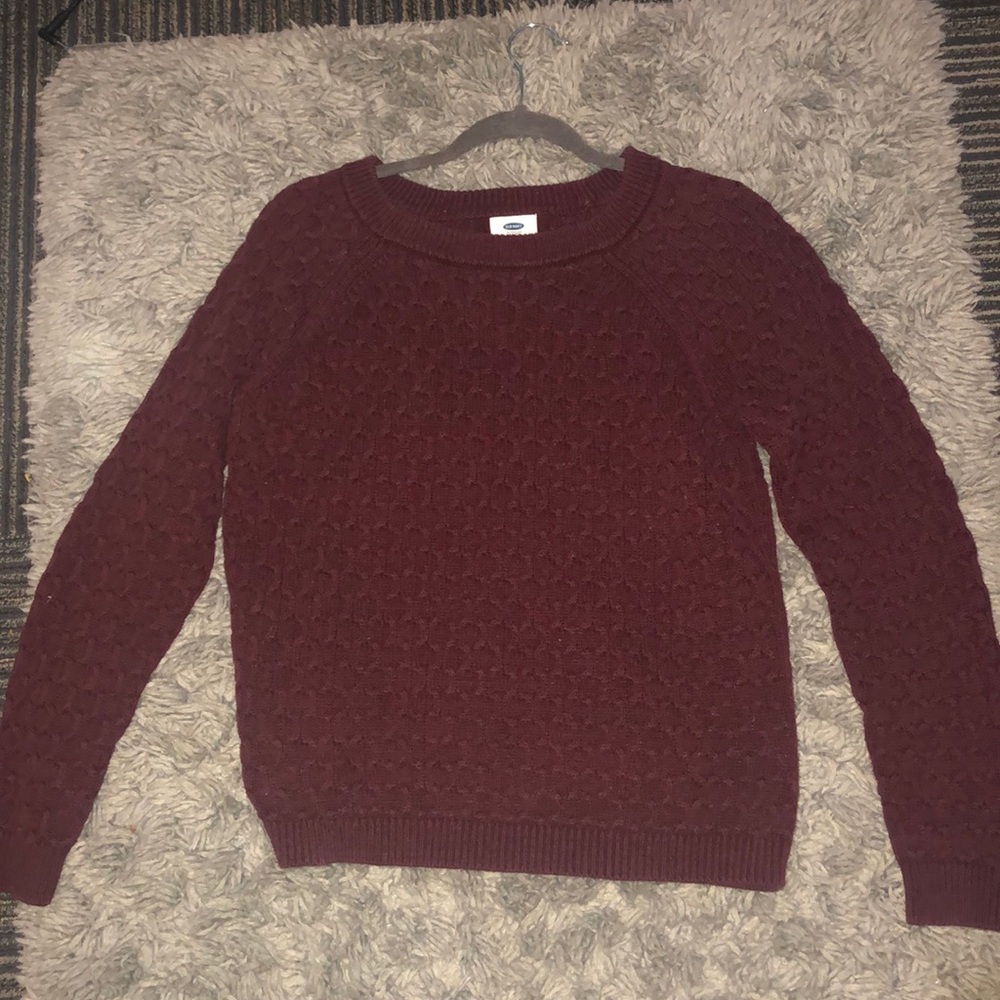Burgandy Sweater